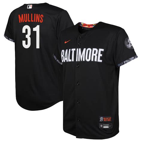 men's baltimore orioles nike black 2023 city connect replica jersey|city connect orioles jersey.